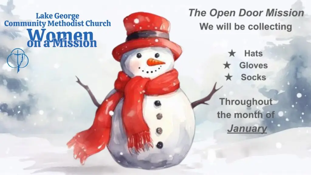 Lake George Community Methodist Church Women on a Mission